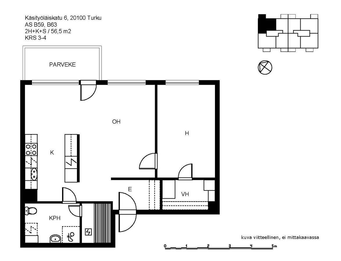 City Apartments Turku - 1 Bedroom Apartment With Private Sauna ภายนอก รูปภาพ
